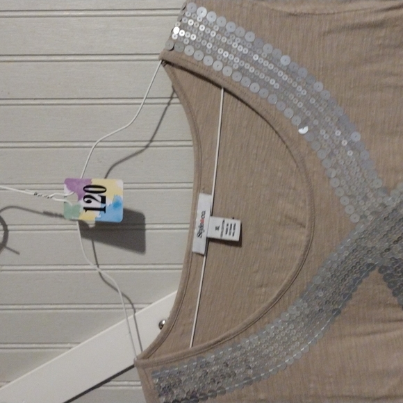 Style & Co. Tops - Style n co tan shirt